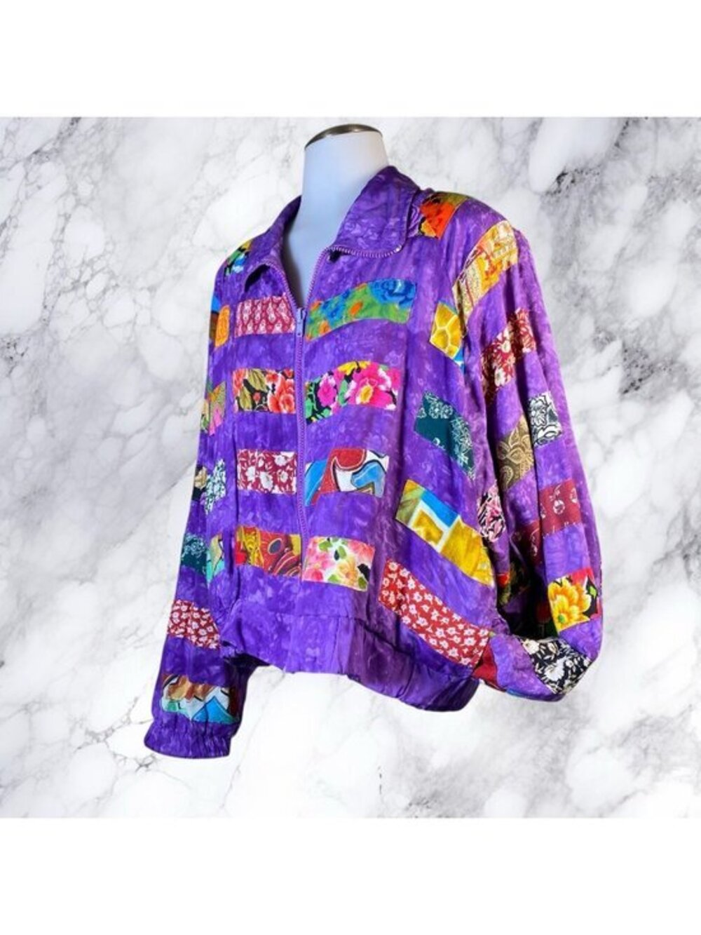 VTG Nativewear Designs Reversible Tie Dye Jacket
